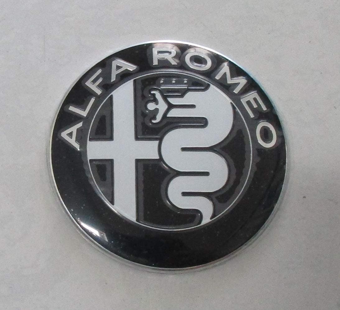 1 Alfa Romeo Badge, Front or Rear Grill , 74mm.