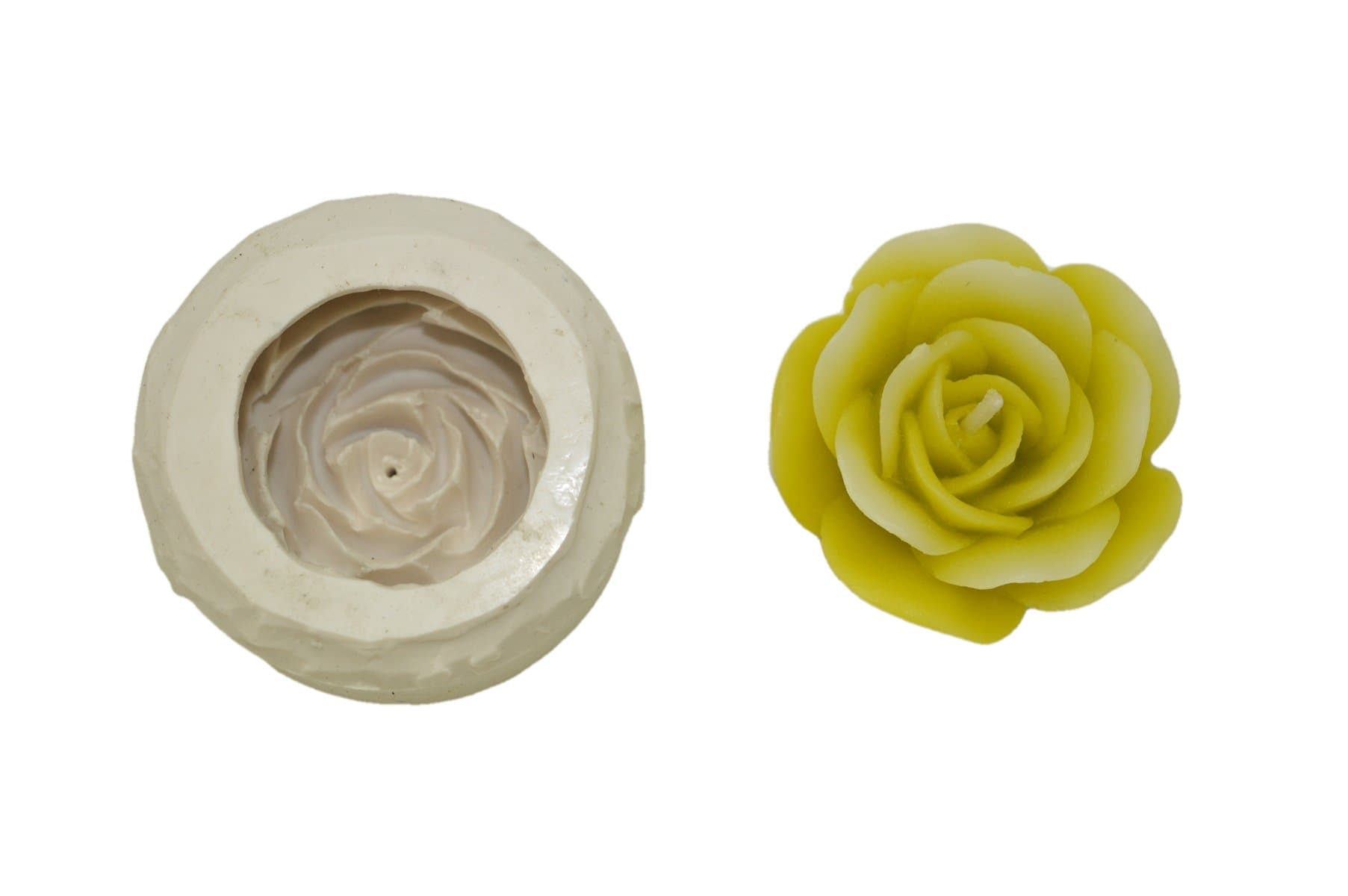 Niral Industries Silicone Flower Candle Mould; 5.5 x 5.5 x 2.5 cm