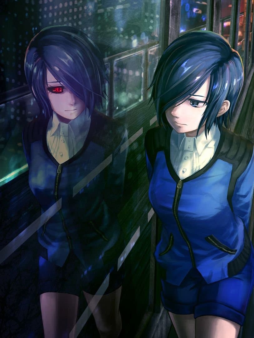 TianSW Touka Kirishima (24inch x 32inch/60cm x 80cm) Kaneki Ken Tokyo Ghoul Season 2 Waterproof Poster No Fading