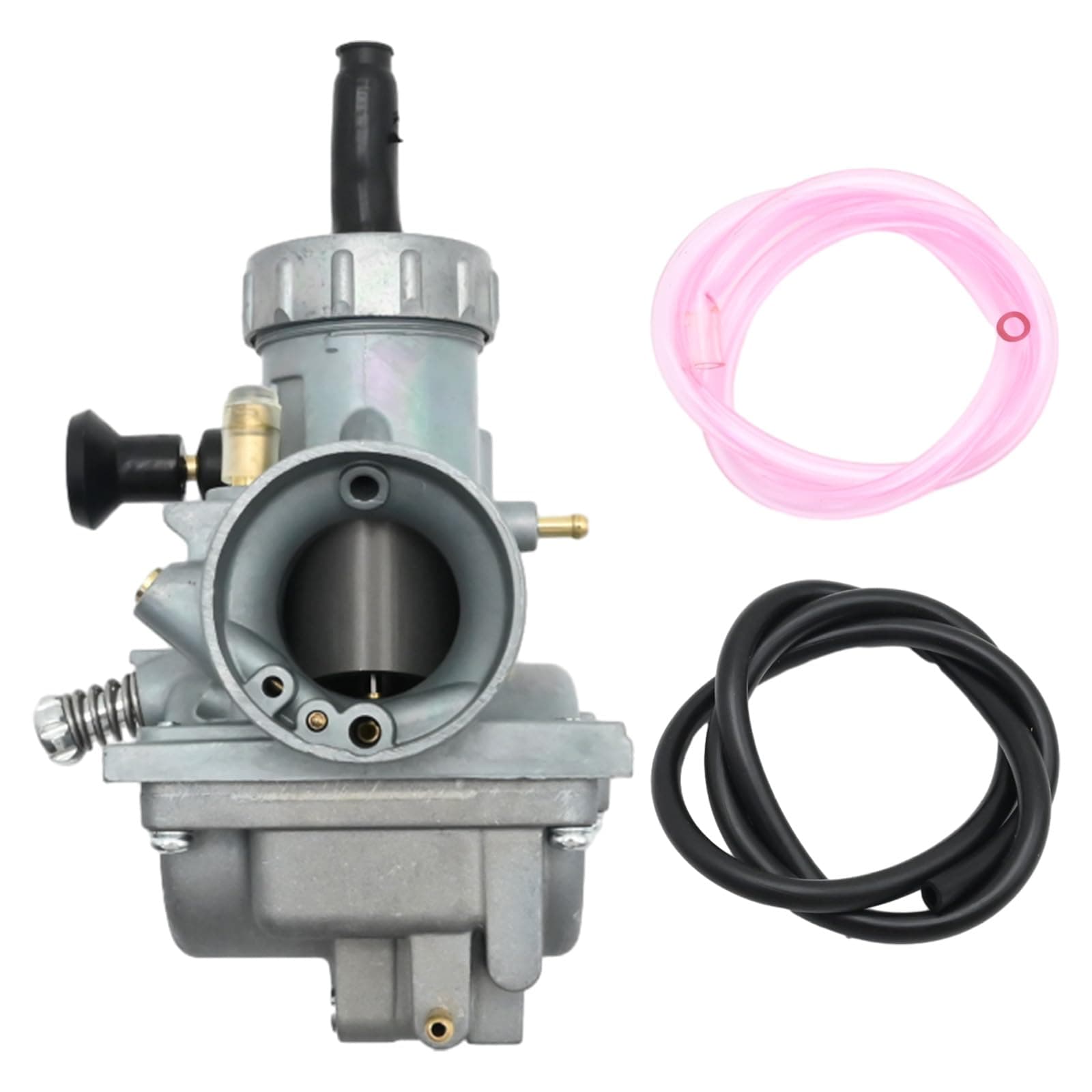 Carburetor w/Hose Compatible with Kawasaki KX65 KX80 Suzuki RM65 RM80 RM85 Yamaha YZ80 YZ85