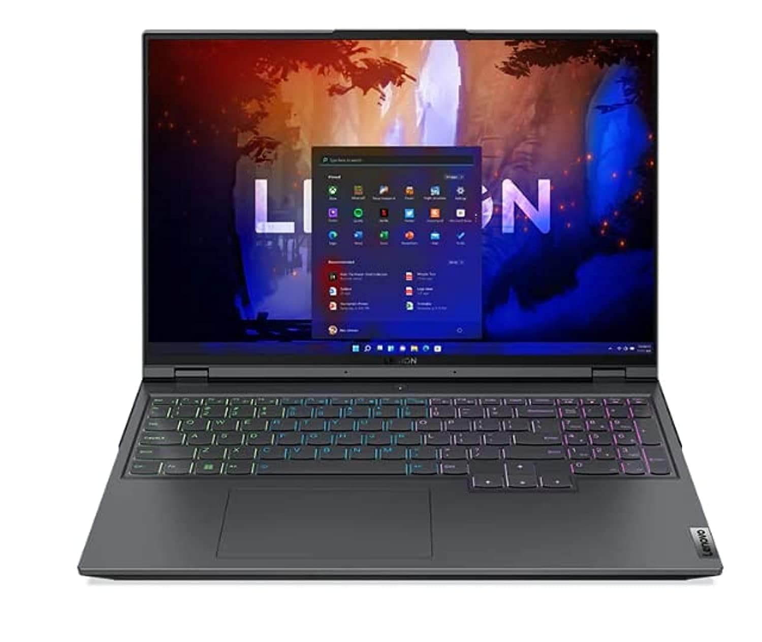 2023 Latest Lenovo Legion 5 Pro Gaming Laptop 16" WQXGA 500Nits 165Hz Display Core i7-12700H 32GB 1TB NVIDIA GeForce RTX 3050Ti 4GB RGB Backlit Eng Key WIN11 Storm Grey