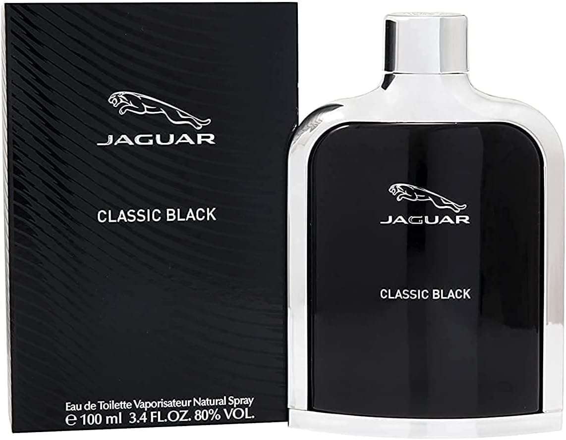 Jaguar Classic Black Eau De Toilette Spray For Him, 100 ml