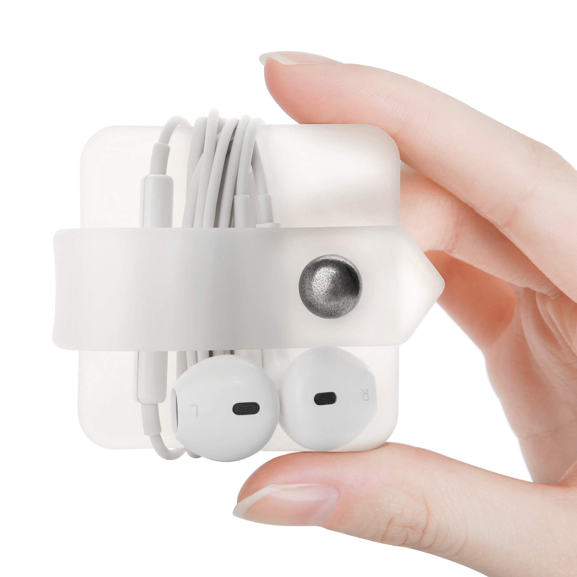 Cord Organizer Tangle-Free Earphone Organizer Headphone Earphone Cable Organizer Cord Wrap Winder Earbuds Wrap Winder Cord Manager Cable Winder