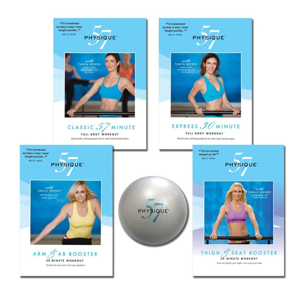 Physique 57 4 DVD Amazon Exclusive Workout Kit