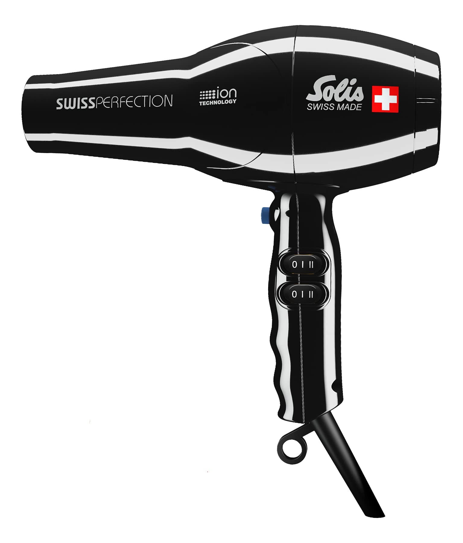 Solis 968.42 Swiss Perfection Hair Dryer (Type 440), Black (Pack of 1)