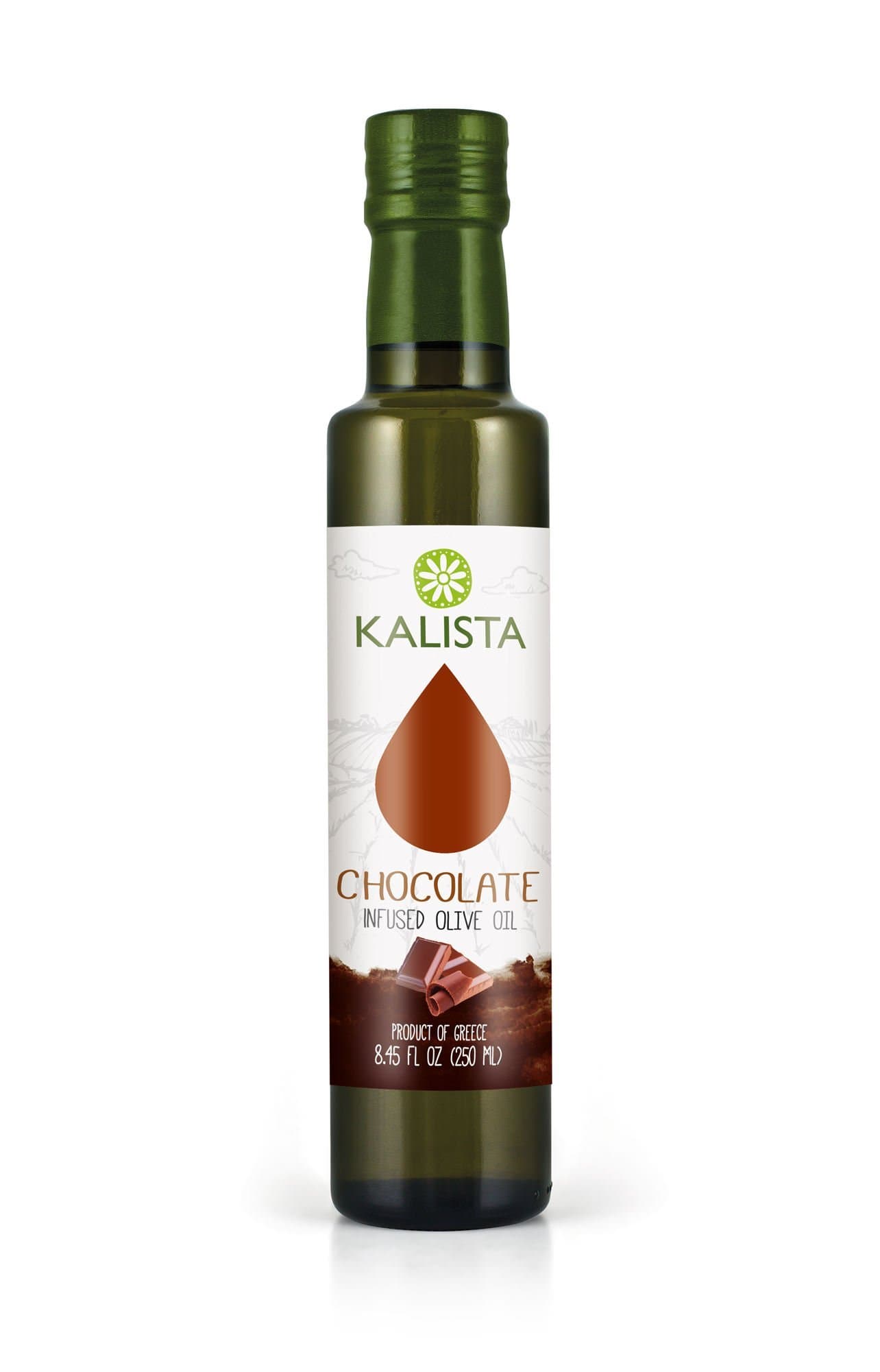 Kalista Chocolate Infused Olive oil, Chocolate, 8.45 Fluid Ounce