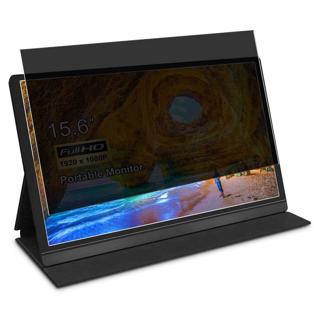 Privacy Screen Protector Film, compatible with SIMPFUN Portable Monitor 15.6" Anti Spy TPU Guard （ Not Tempered Glass Protectors ）
