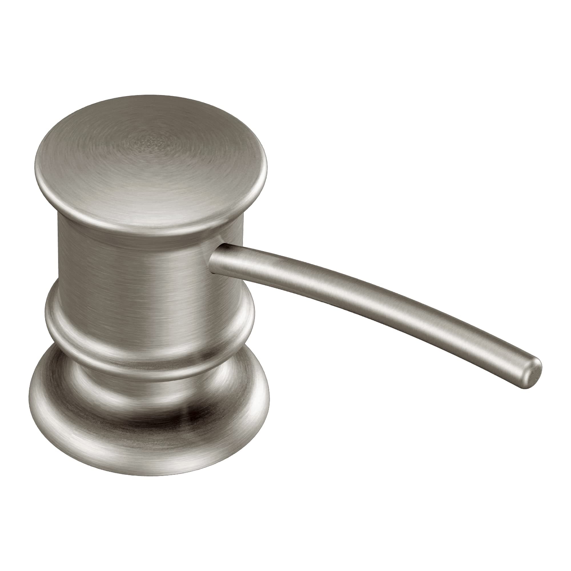 Spot Resist Stainless Deck Mounted Kitchen Soap Dispenser with Above the Sink Refillable Bottle for Kitchen Sink, 3944SRS