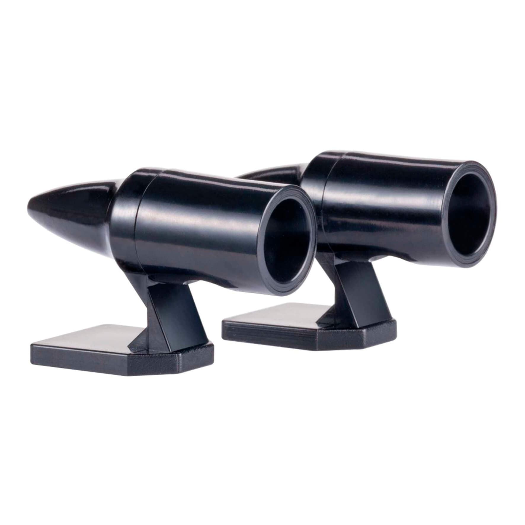 Black Air Powered Ultrasonic Anti Game Animal Car Device Deer Boar Self Adhesive