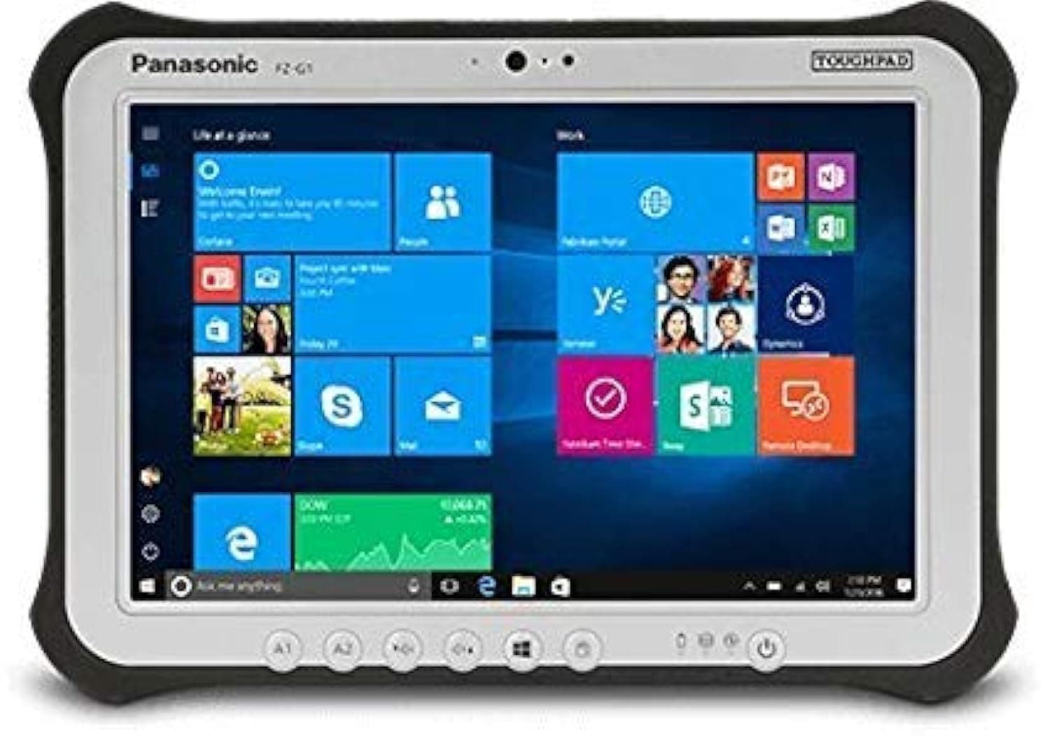 Panasonic FZ-G1 256GB ROM + 8GB RAM 10.1" inch Factory Unlocked WIFI ONLY Tablet (Silver/Black) - International Version