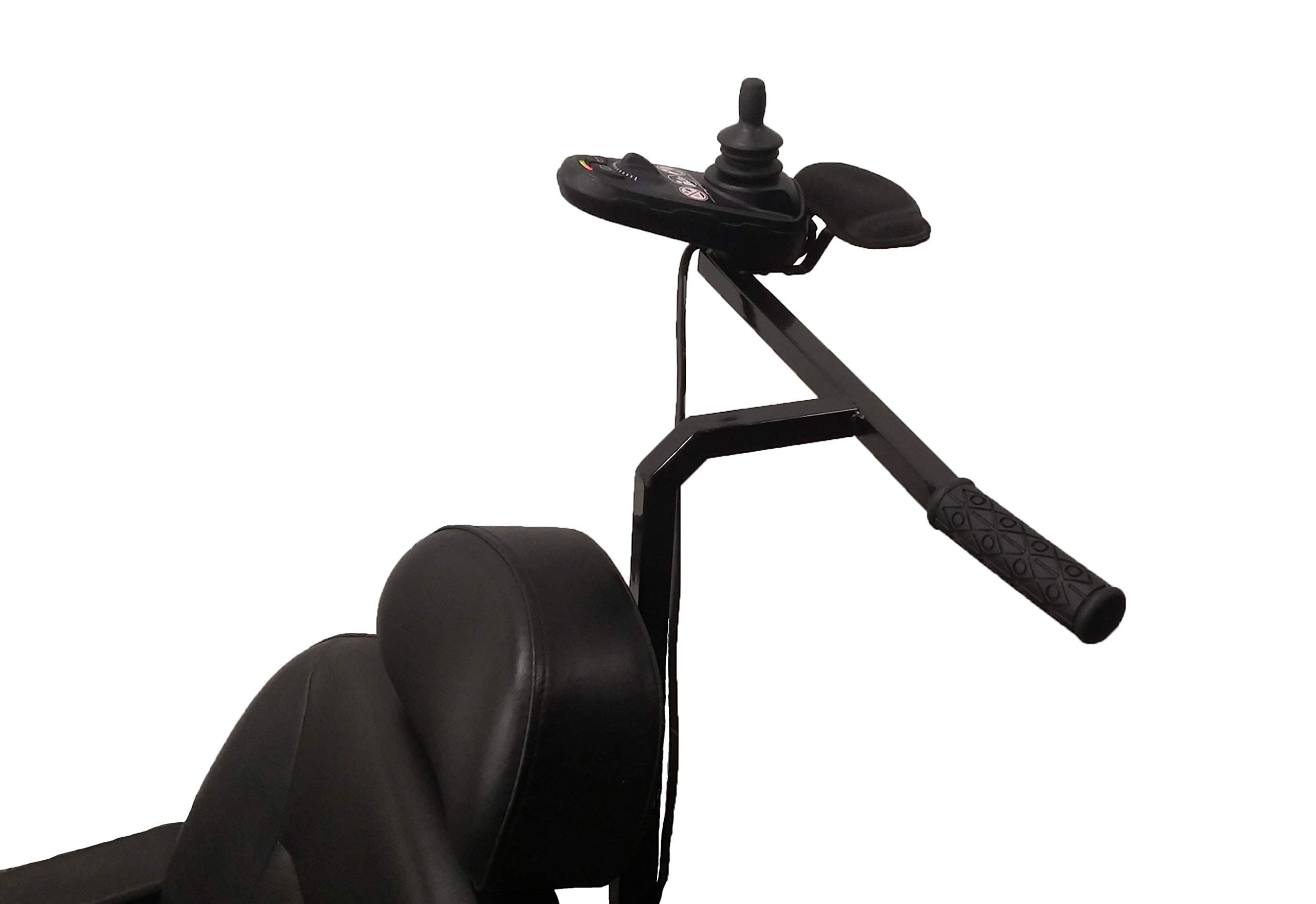 Power Chair Joystick Controller Conversion Kit (for Attendant use) - Mobility Accessory for Caregivers of Disabled Persons - Use Joystick from Behind - TBAR01 Accessories (Black)