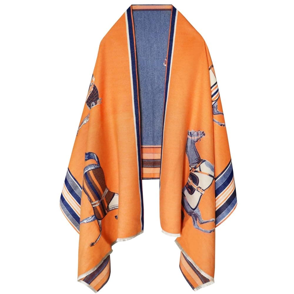 YARDHOBIWomen's Scarf Cashmere Silky Shawl Wrap Evening Dress Blanket Front Cardigan Soft Comfortable Wrap Suitable for All Occasions