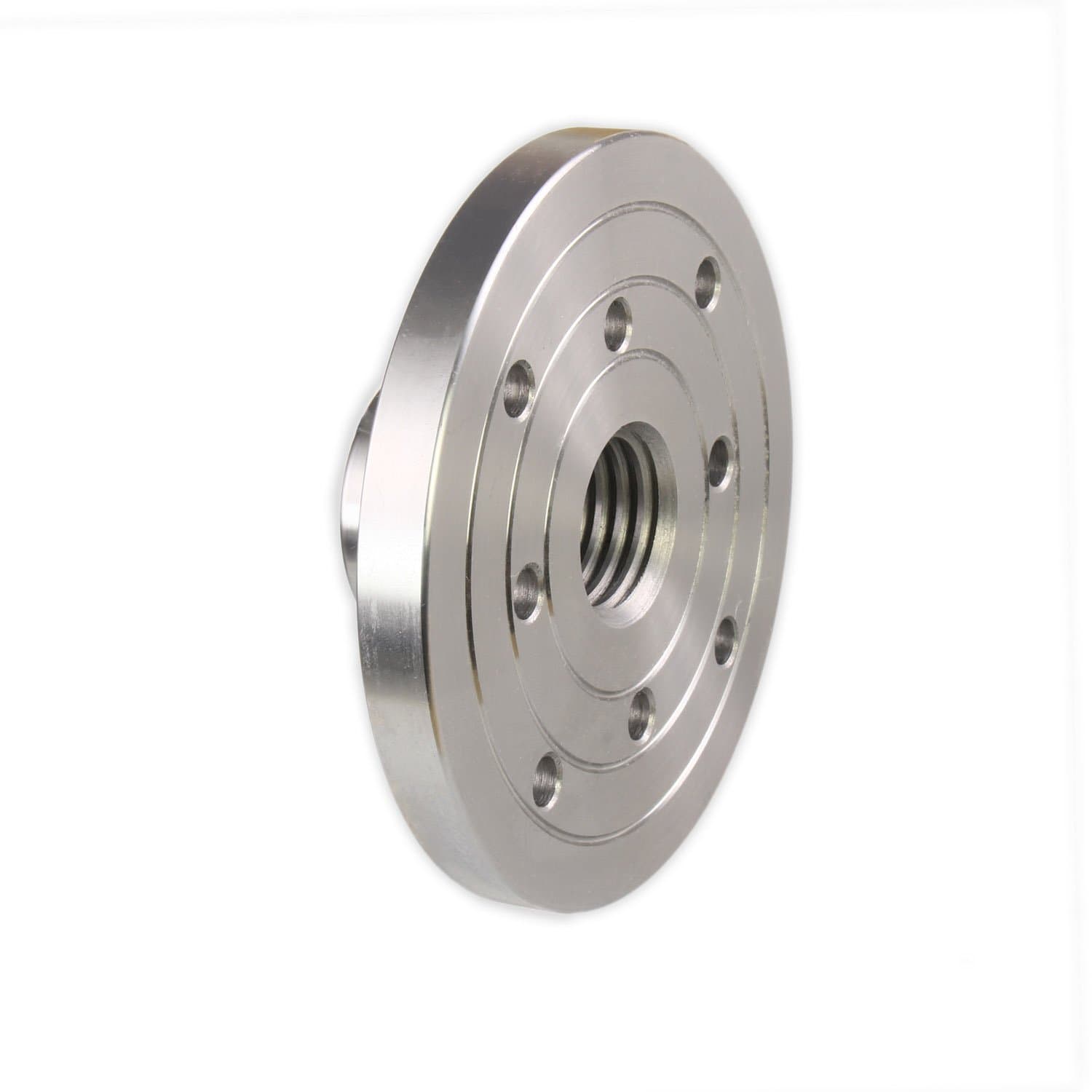 4" Steel Lathe Faceplate, 1" x 8TPI