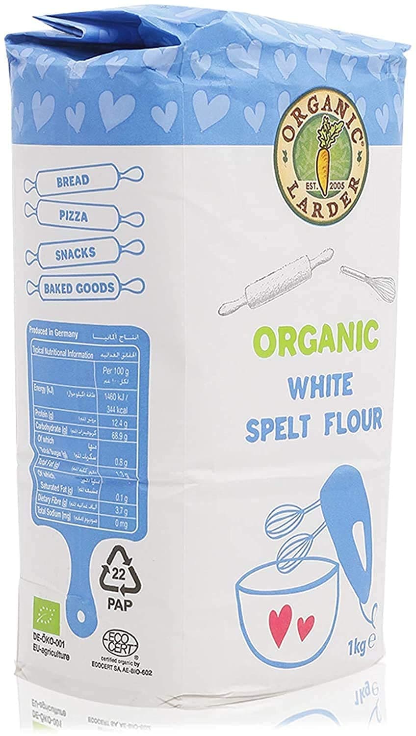 All Purpose White Spelt Flour, 1 kg