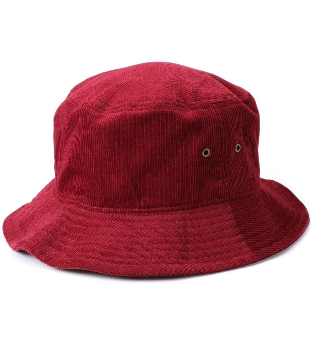 100% Cotton Corduroy Short Brim Bucket Hat - Foldable, Outdoor, Travel, Fishing Cap Sun Hat for Women & Men.