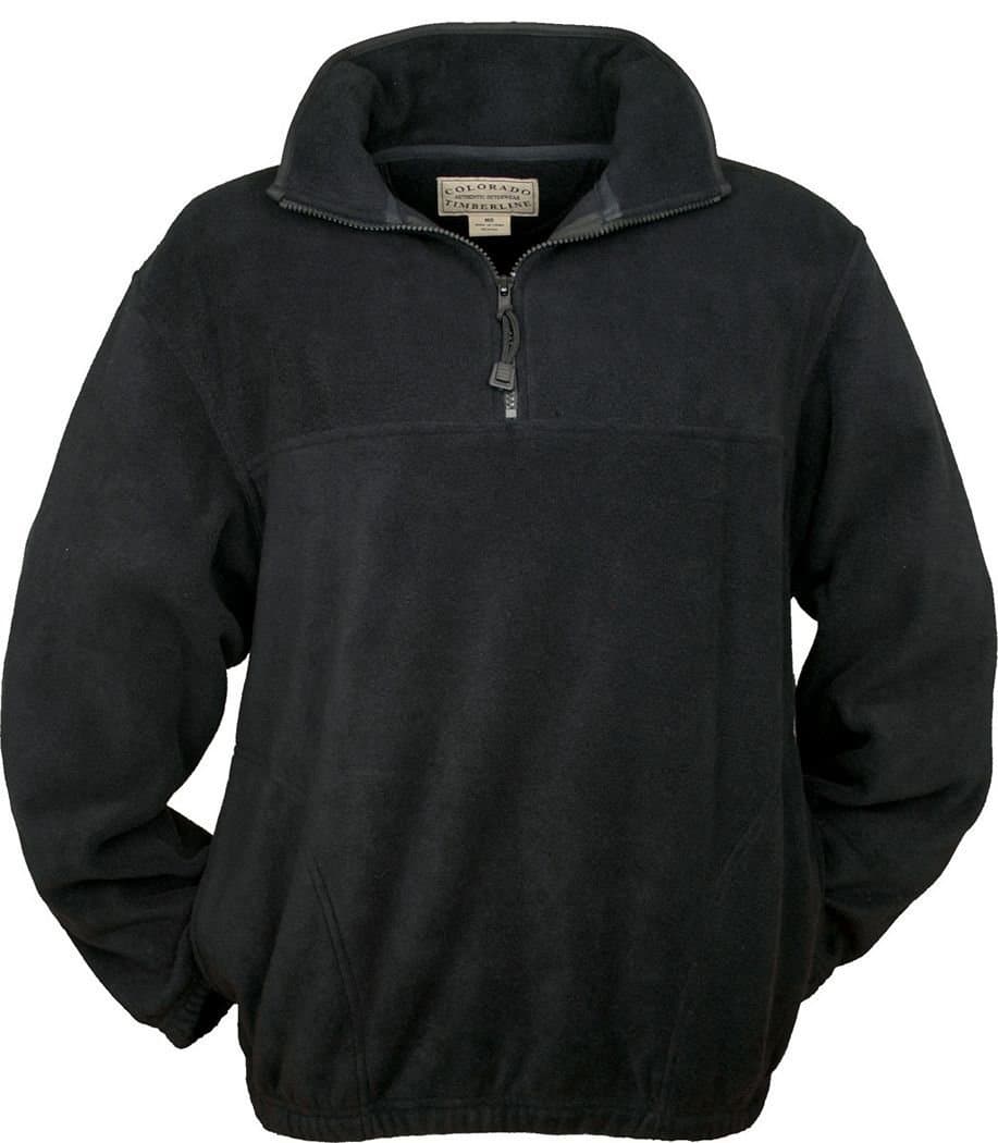 Steamboat Fleece Pullover Black Medium