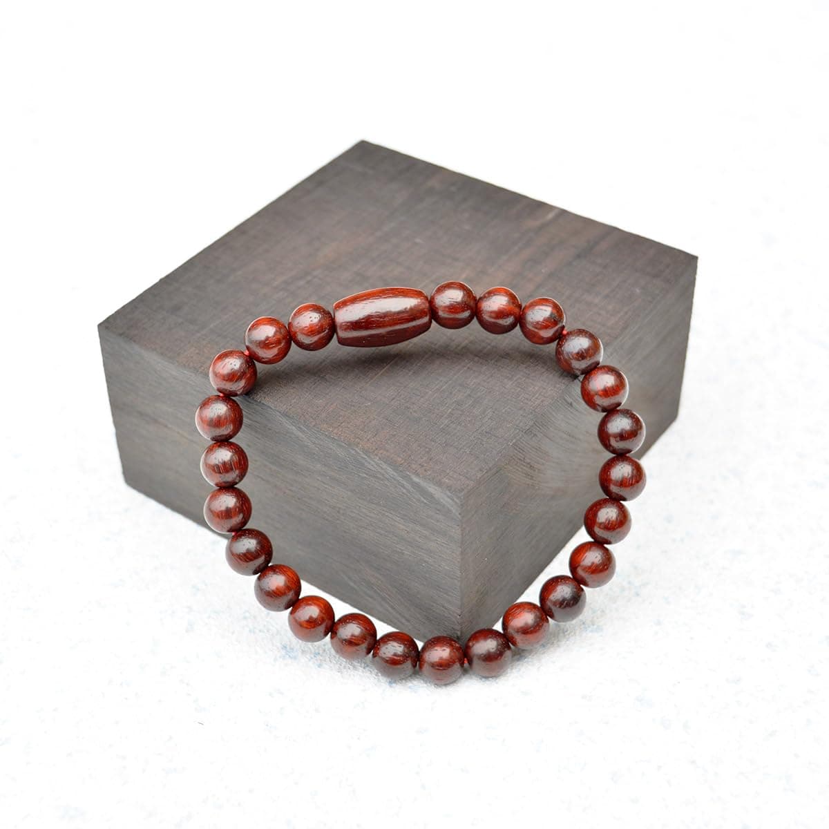 S.S. PADAM HANDICRAFT INDUSTRIES Red Sandalwood Lal Chandan Senkali Wood Bracelet