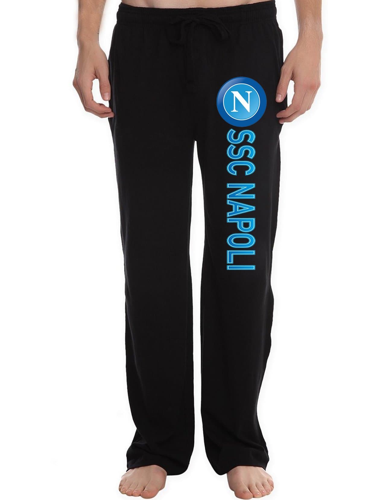 XRZ Men's SSC Napoli Logo Lounge Pajama Pants