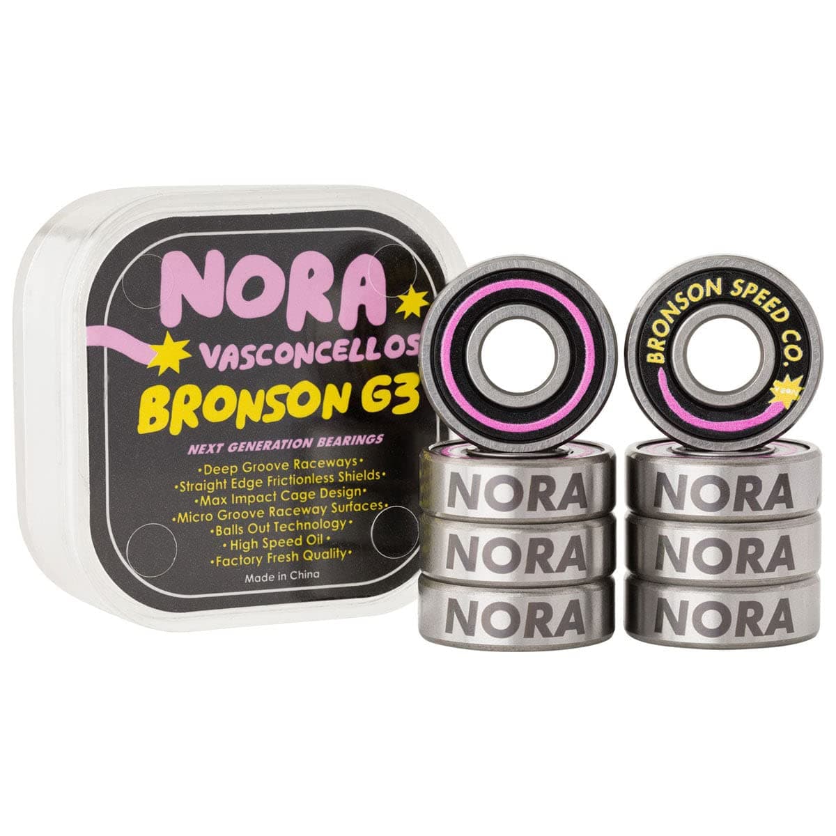 Bronson Nora Vasconcellos Pro G3 Bearings