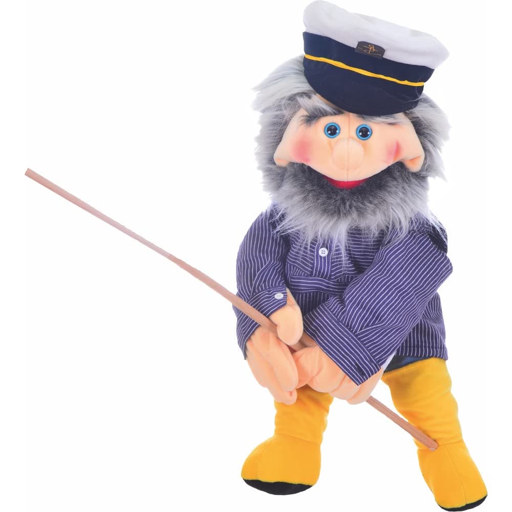 Living Puppets Human Hand Puppet Capts Hansen for Adults and Children Size 65 cm Hand Wash W752