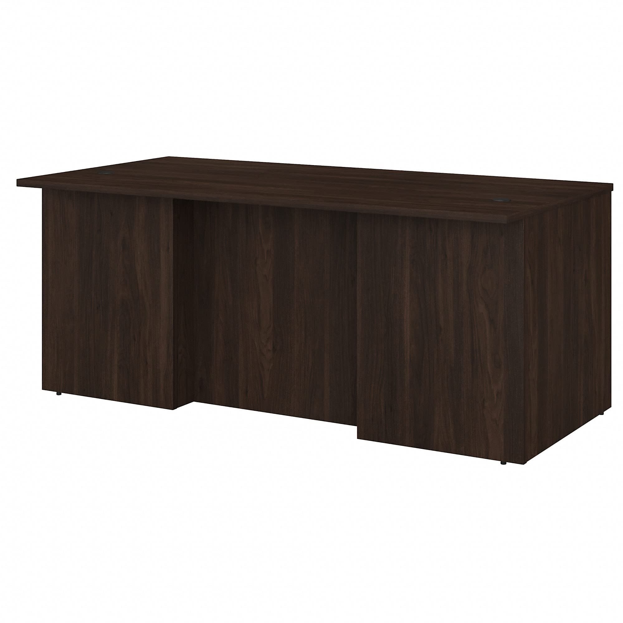 Bush Business Furniture Office 500 72W x 36D Executive Desk in Black Walnut