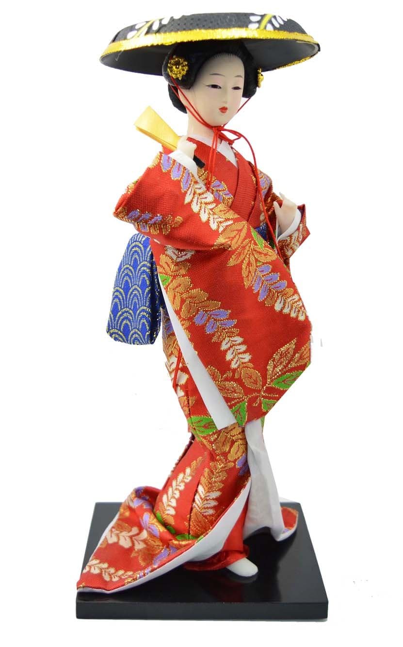 Japanese Doll - Geisha - 30cm/12" Tall - Asian Doll - GD035