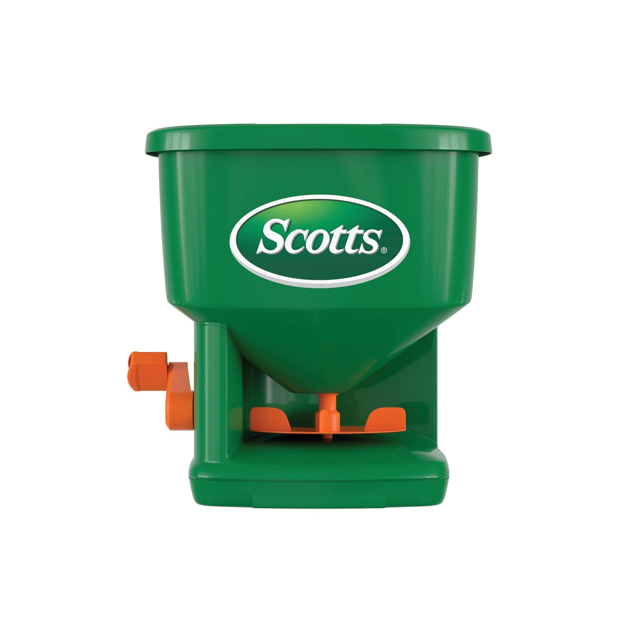 Scotts Whirl Hand-Powered Spreader for Seed, Fertilizer, Salt, Ice Melt, Handheld Spreader Holds up to 1,500 sq. ft. Product
