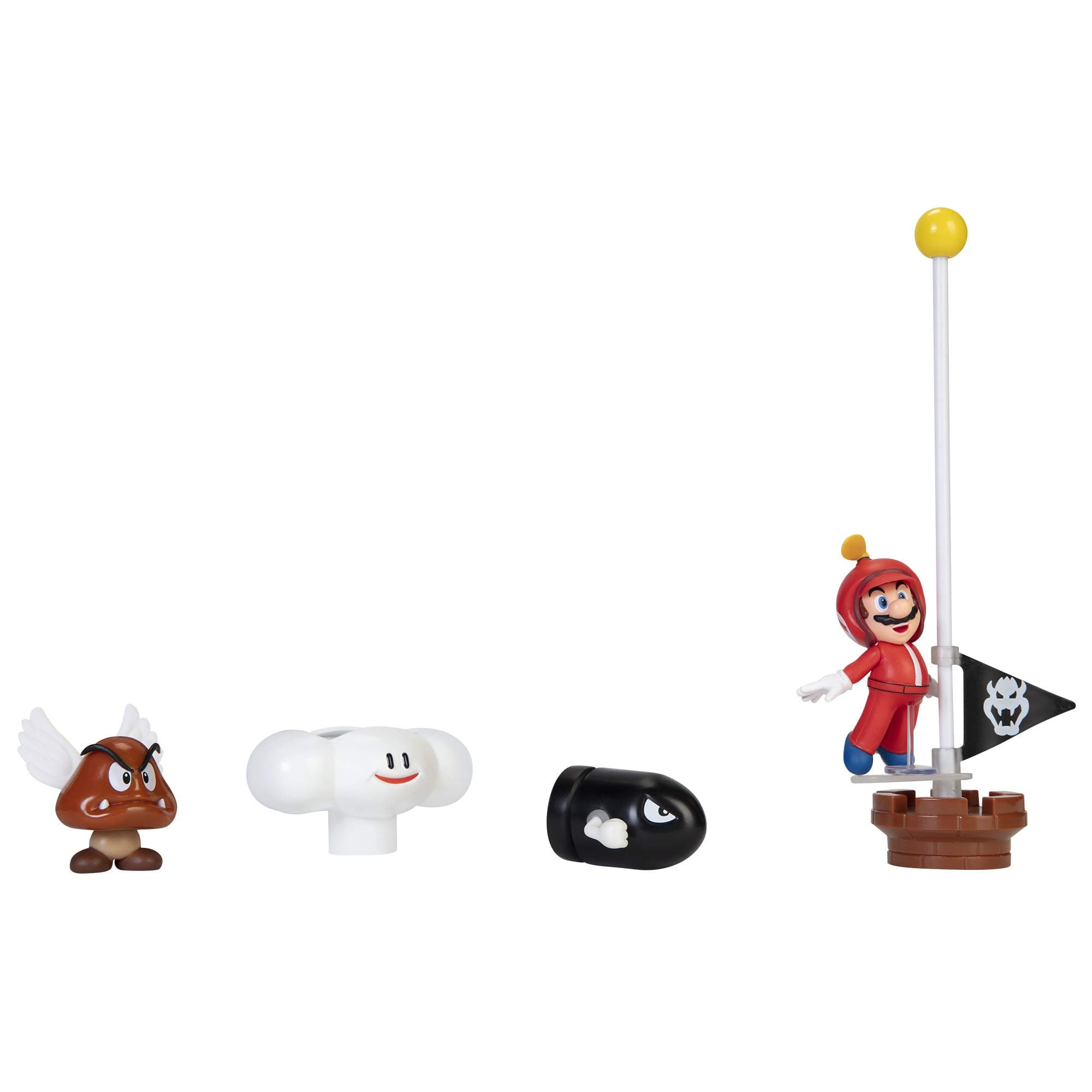 Super Mario Nintendo 6 cm Figures Multipack Diorama Playset - Clouds World