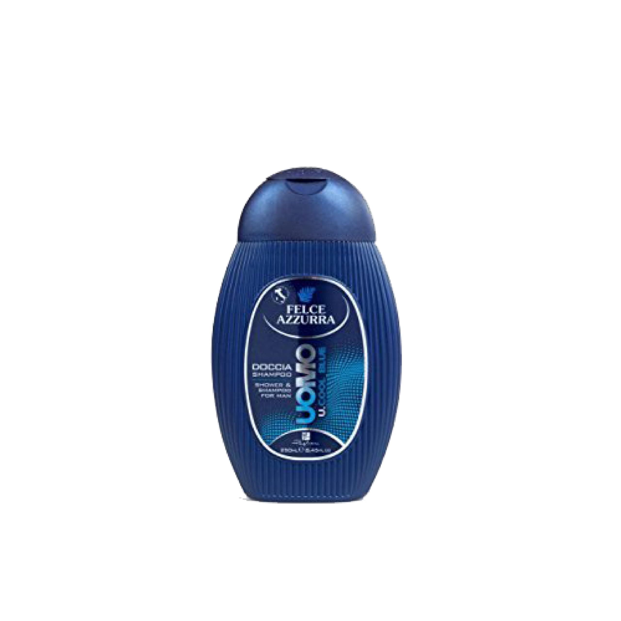 Shower Gel Shampoo"Man" Cool Blue Uomo 8.45 Ounces