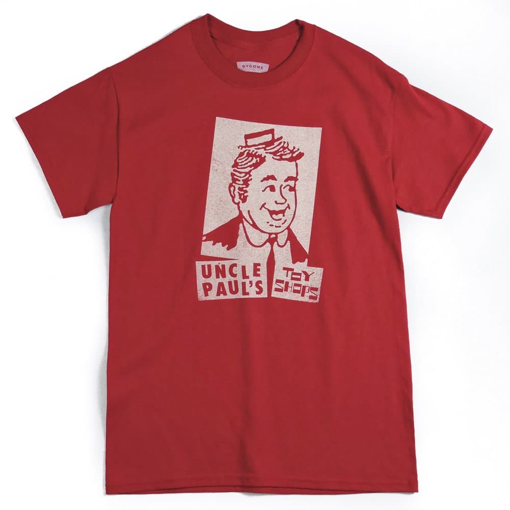 Men's Uncle Paul's Toy Shop Shortsleeve T-shirt 3XL Red