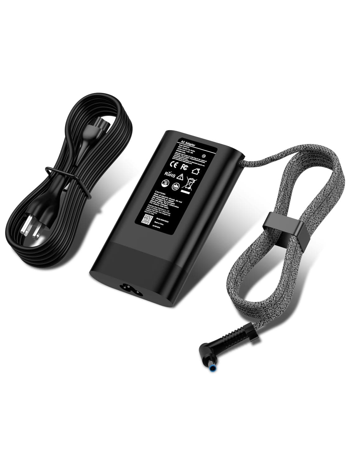 IEFUU 65W Laptop Charger Compatible with HP Laptop Charger Including Pavilion X360 Elitebook Envy X360 Probook Spectre Stream Chromebook Pavillion Computer AC Adapter Notebook Power Cord Plug Blue Tip