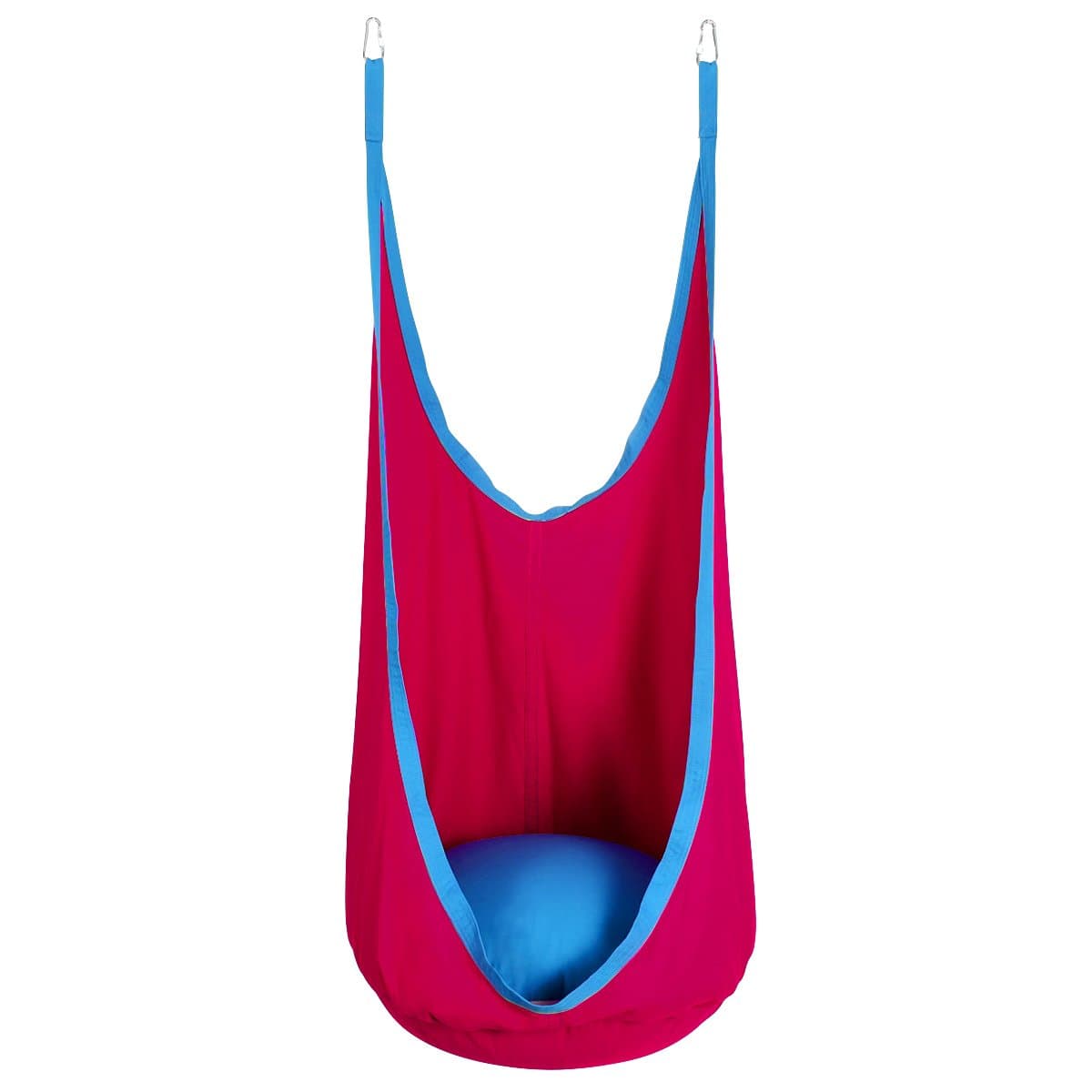 Kids Indoor Swing, Pod Chair, Child Hammock Pod Swing with Two Straps for Indoor and Outdoor Play (Purple)