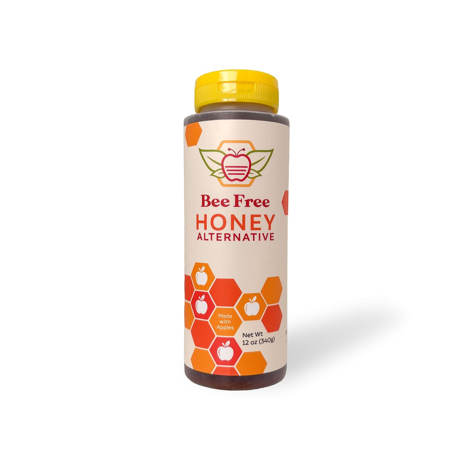 Organic Bee Free Honey Alternative | Plant Based & Organic | Made from Apples | Ideal for Sweetening Foods of Your Choice (12 oz)
