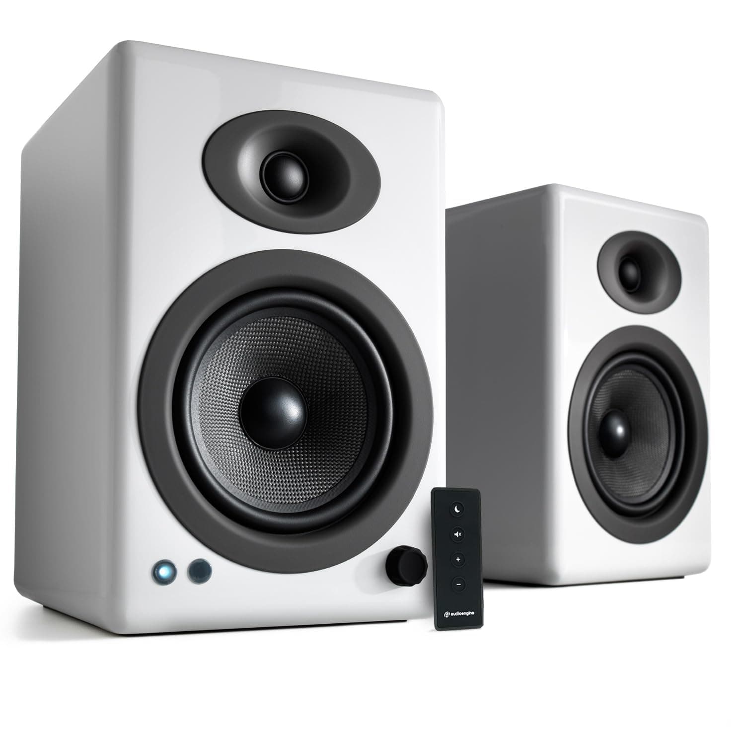 Audioengine A5+ 150W Powered Home Music Speaker System for Studios, Home Theaters, Bookshelfs, Gaming