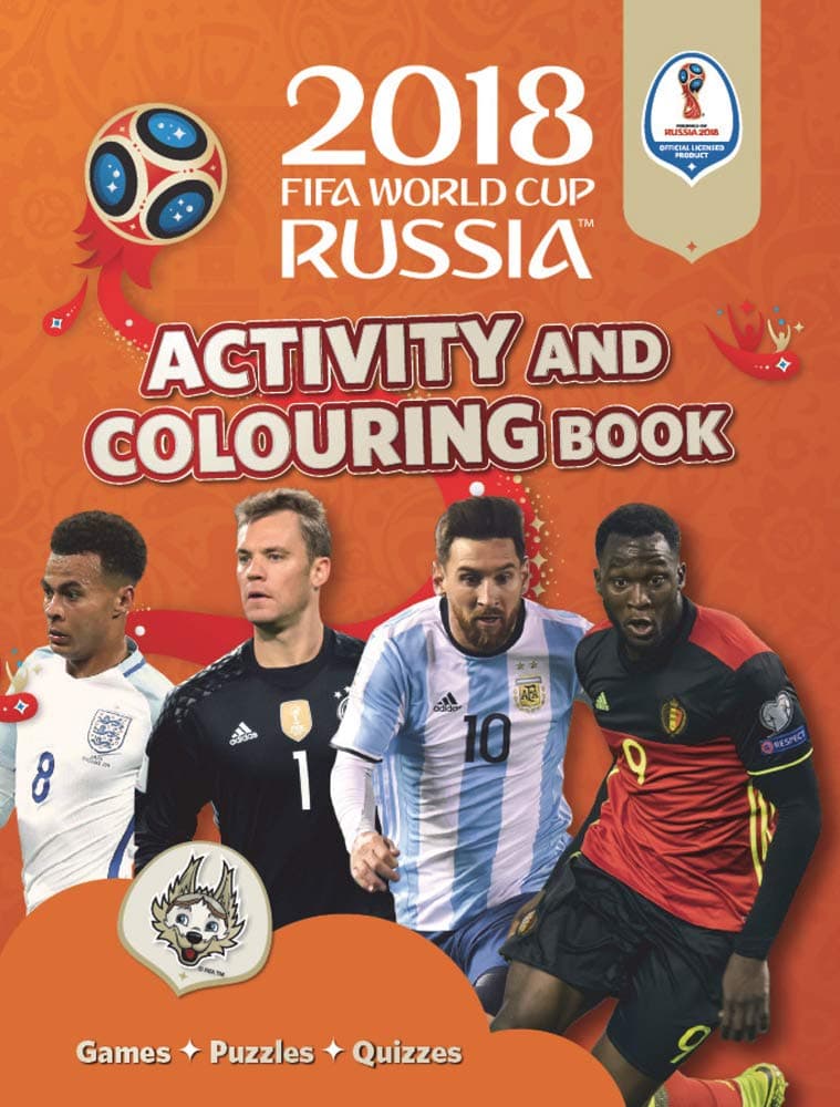 2018 FIFA World Cup Russia™ Activity and Colouring Book Paperback – Coloring Book, April 3, 2018