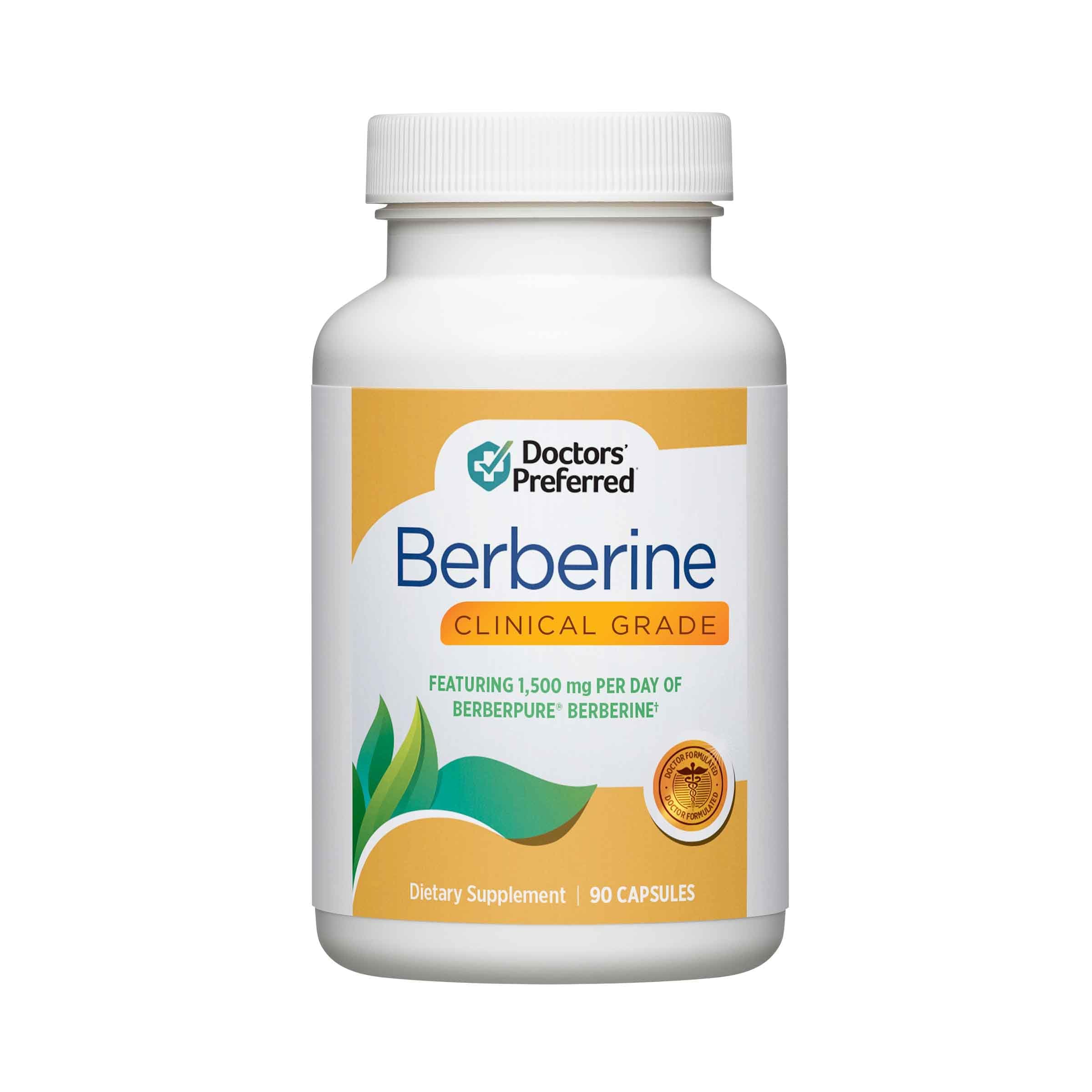 Berberine Clinical Grade Supplement - Doctor Formulated | 1500 mg per Daily Serving | 90 Count