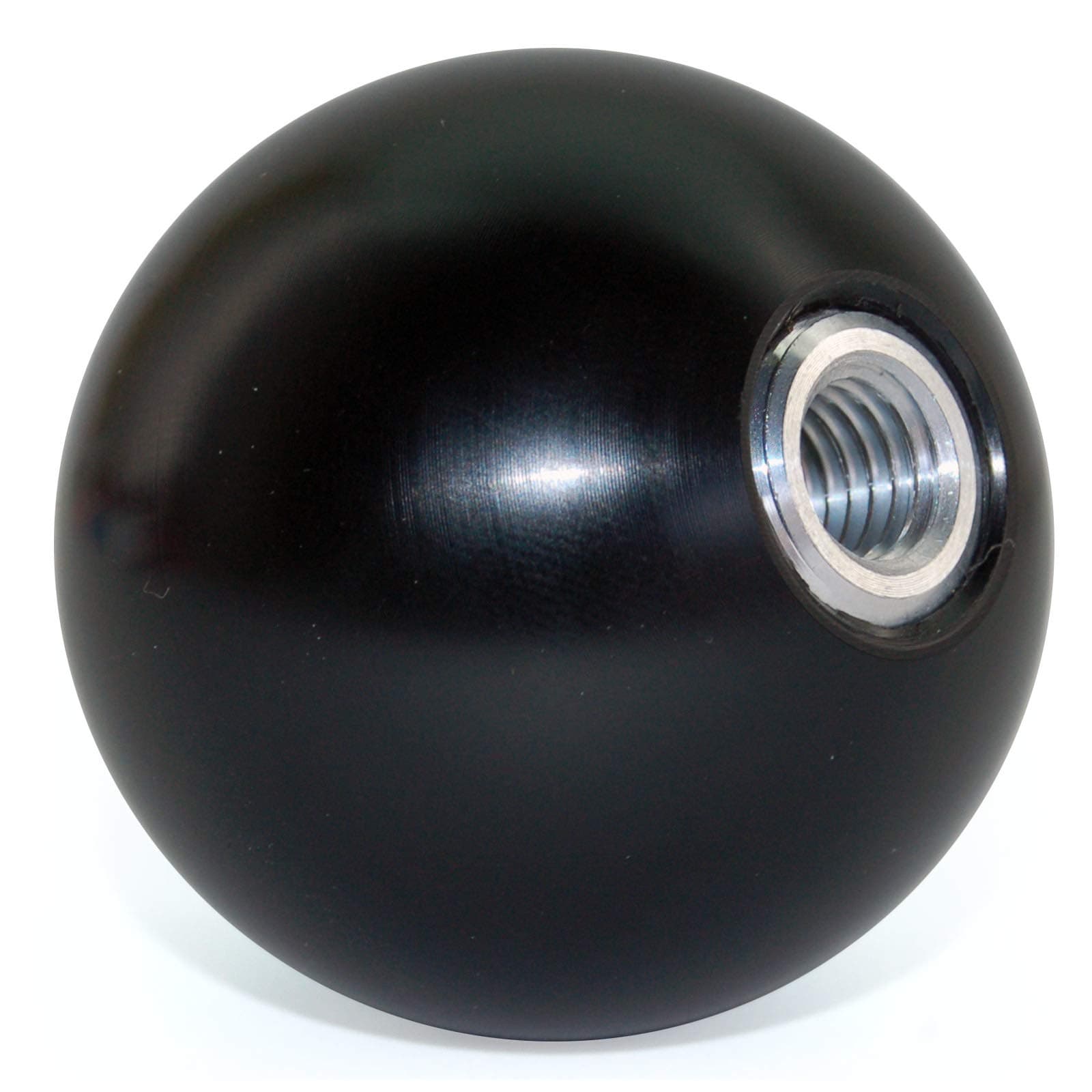 LZM1105 M10x1.25 Shift Knob 50MM Black Delrin Ball Manual Gear Shifter Fits Mazda Nissan Hyundai Infiniti Mitsubishi Eagle