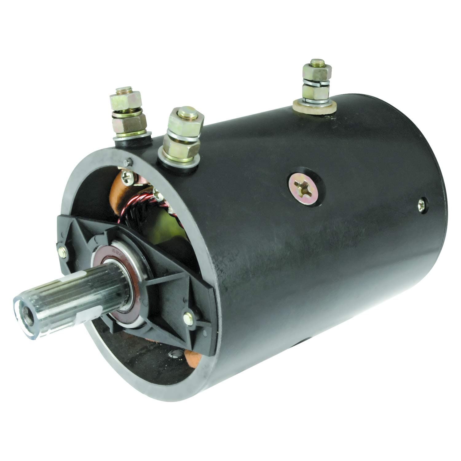 New 12V Winch Motor Warn 20 Spline Mrvb4 Mrvb5 Mrvb7 25982