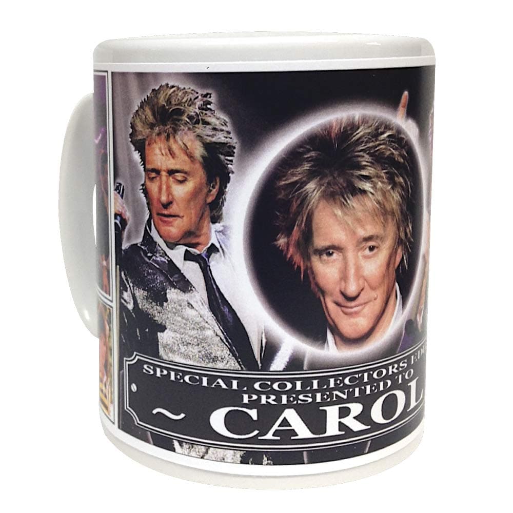 Rod Stewart Personalised Icon Mug Gift