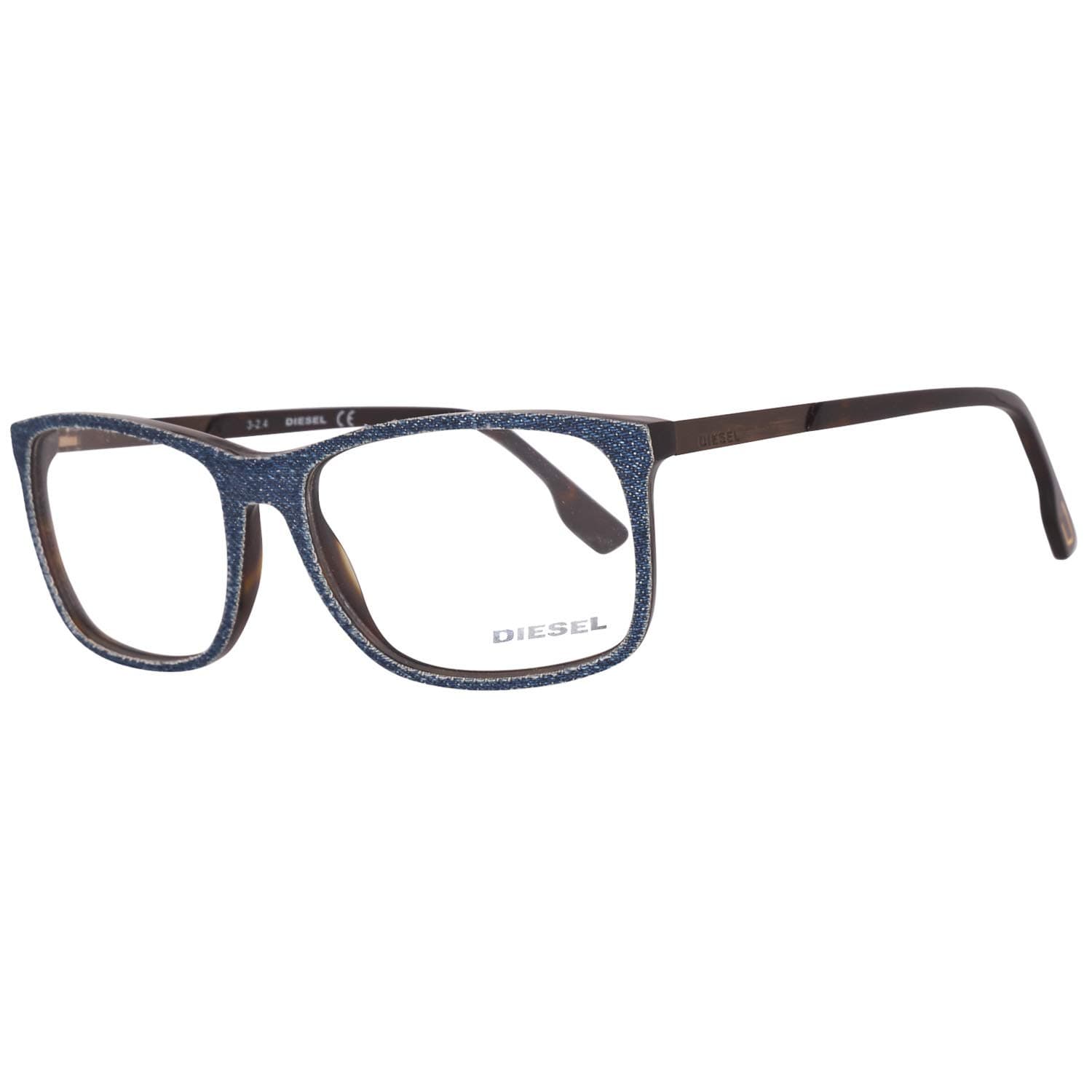 Eyeglasses DL 5166 DL5166 052 dark havana, Black Crystal/Clear, 55/16/145