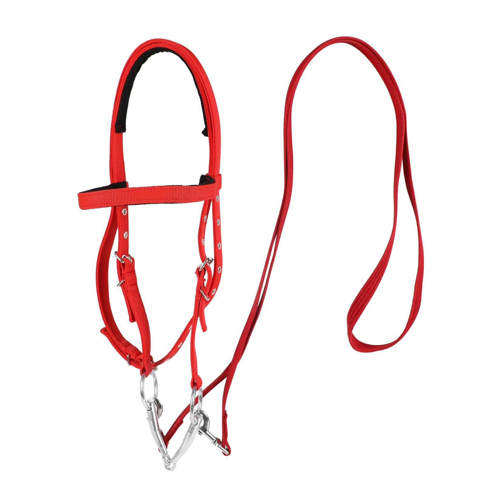 Horse Bridle Bridle Rein Harness Adjustable Horse Bridle Headstall Equestrian Reins