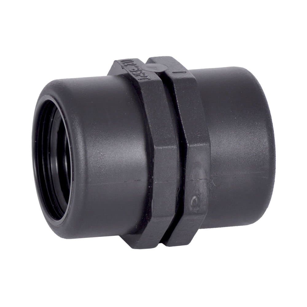 LDPE Threaded PP Socket Female Threads 1/2 x 1/2