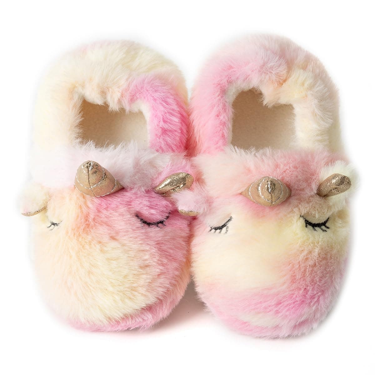Baby Girls' Cartoon Indoor Anti Slip House Slippers