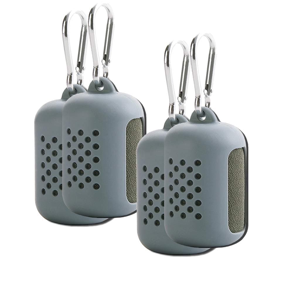 Microfiber Camping Towel Quick Dry Absorbent Lightweight Portable Travel Sports Towels Storage Case with Buckle for Hiking Camping Gym Exercise & Fitness