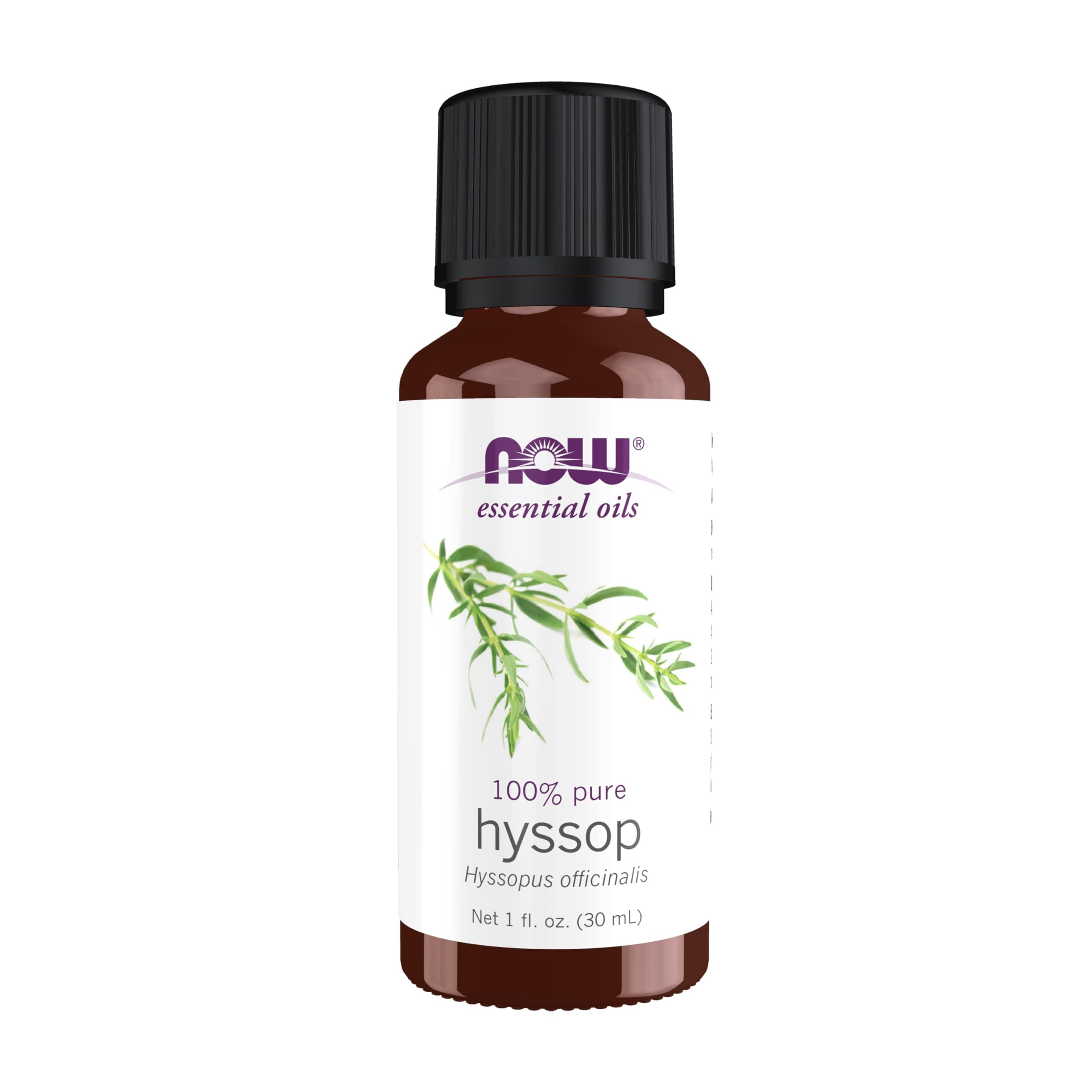 NOW Hyssop Oil, 1-Ounce