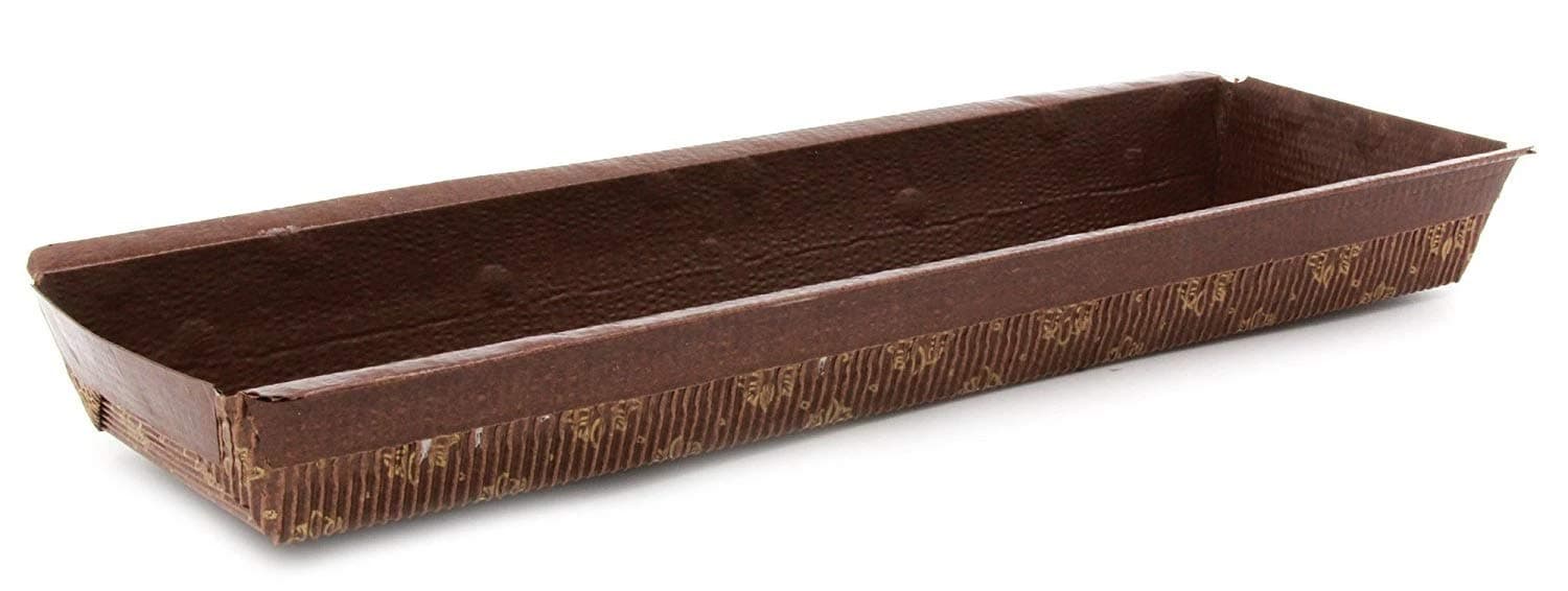 Plum Cake Paper Mold 52657530sil 10-1/2" X 3" X 1-1/8" High, Case of 450