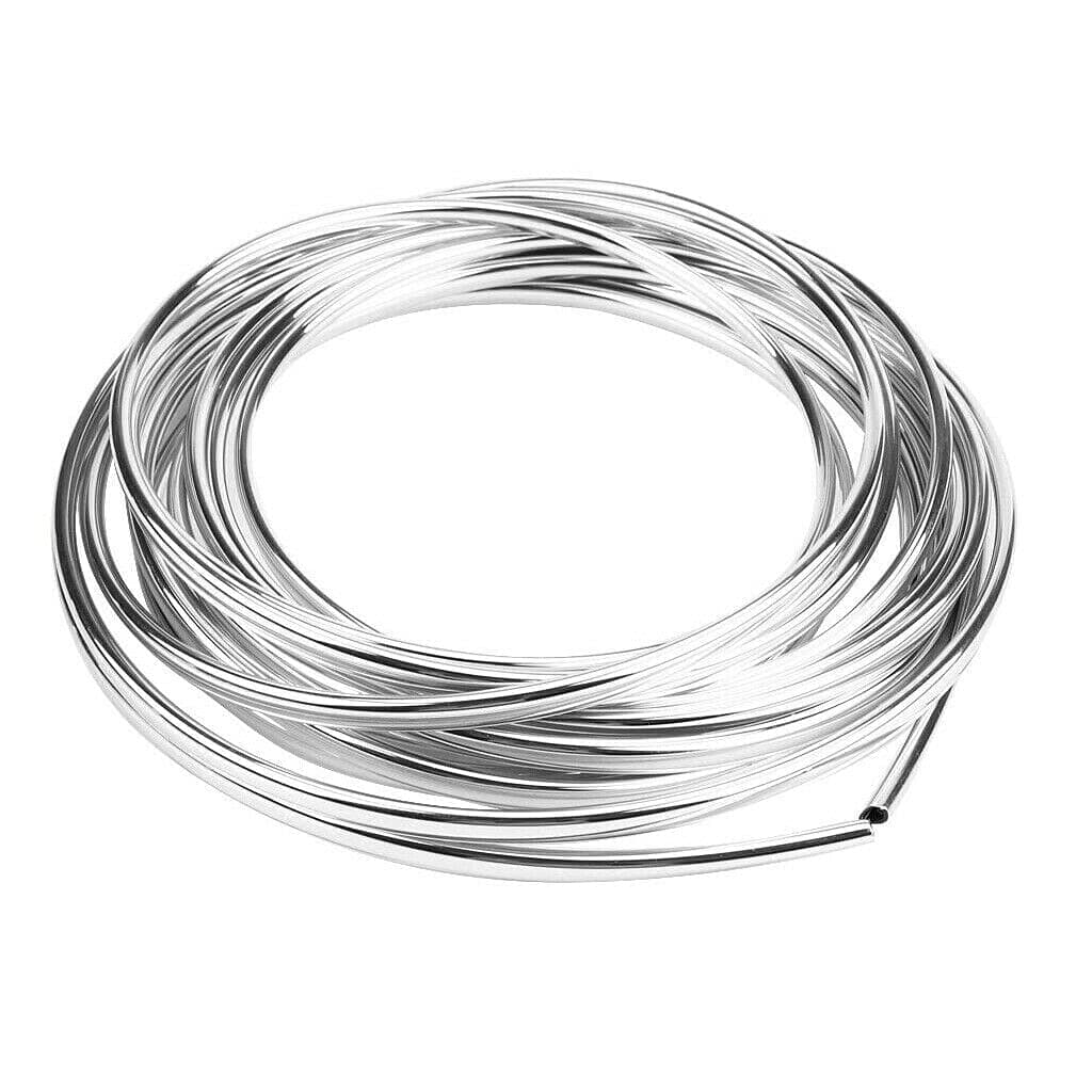 20FT Chrome Moulding Trim Strip Car Door Edge Scratch Guard Protector Cover FAST