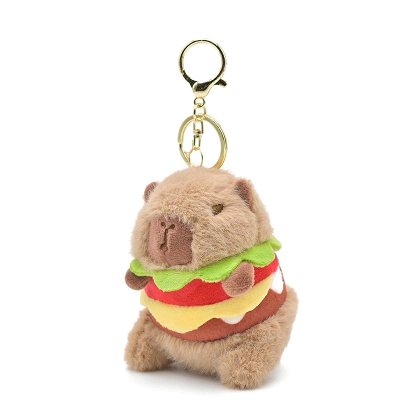 Cosplay Plush Key Chain Pendant Cartoon CarKey Hangings Handbag Decors Women Bag Ornaments Birthday Gift