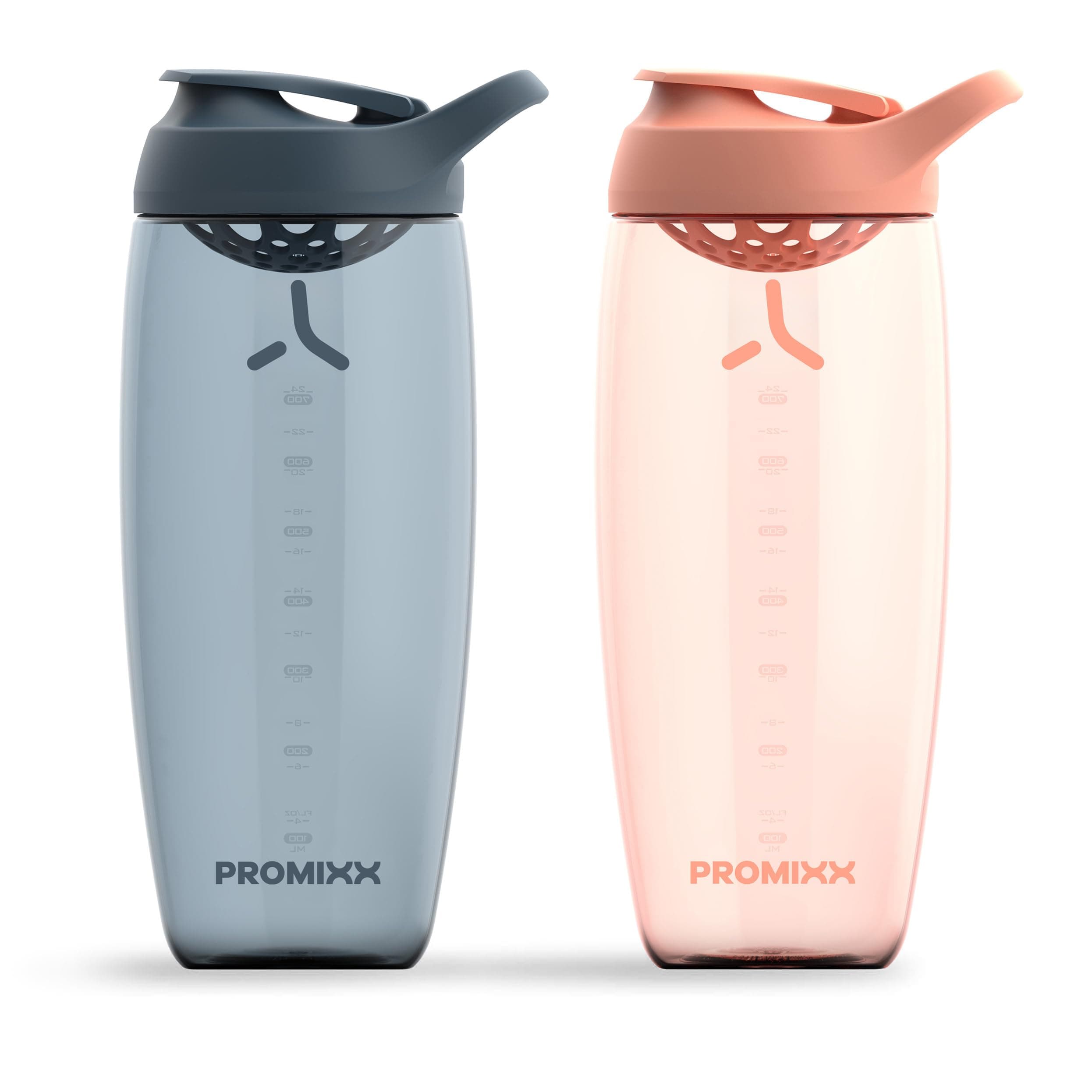 Promixx Pursuit Protein Shaker Bottle (32 oz) – Silent No-Ball Mixer, Leak-Proof Lid, BPA/BPS & Phthalate-Free ECOZEN – Easy-Clean Shaker Cup for Protein Shakes, Pre & Post-Workout Smoothies