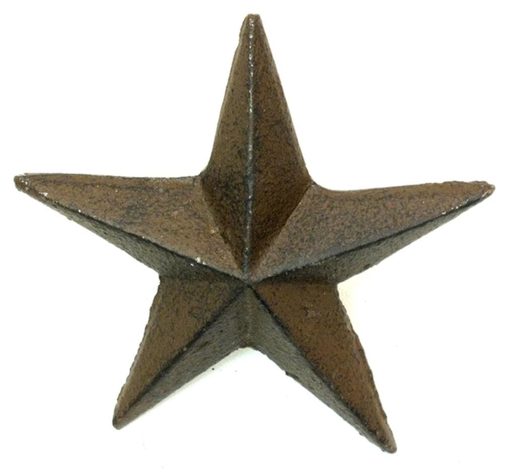 International Wholesale Gifts & Collectibles Cast Iron Nail Star - Large Set of 12